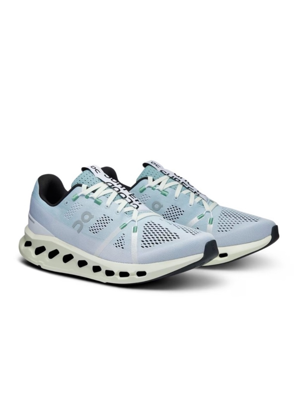 On Cloudsurfer Womens Size 8.5 Blue Gray Athletic Running Walking Shoes Sneakers